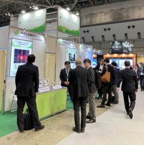 Medtec Japan 2025の会場、公社ブースの様子